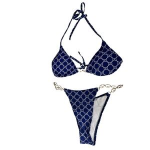 Blue Bikini Set sz M